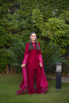 VELVET CO-ORD SET
